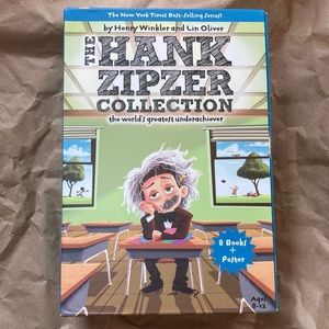 The Hank Zipzer 8 Book Collection (with Poster) by Henry Winkler and Lin Oliver